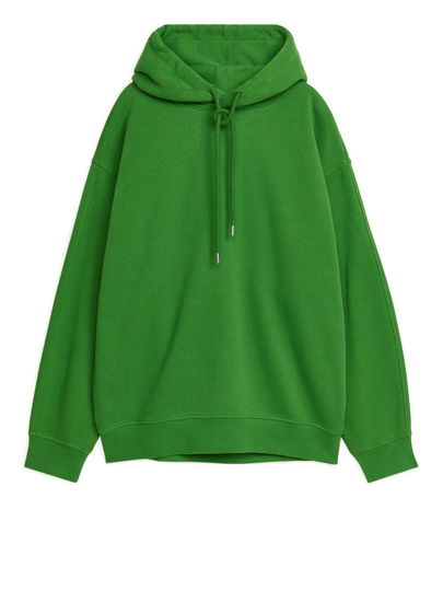 French Terry Hoodie - Green