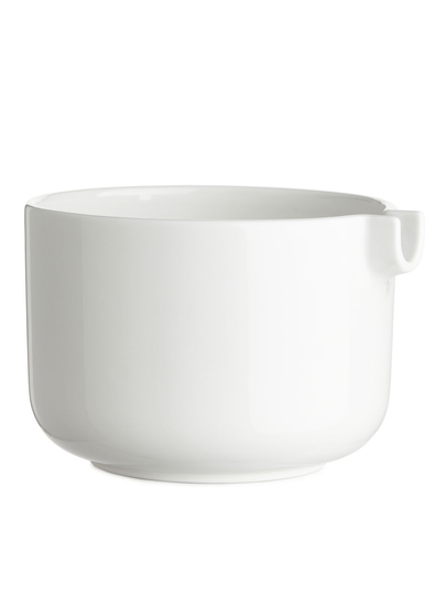 CSA Small Spouted Bowl 15 cm - White