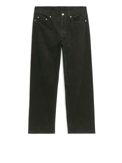 LOOSE Corduroy Trousers - Brown