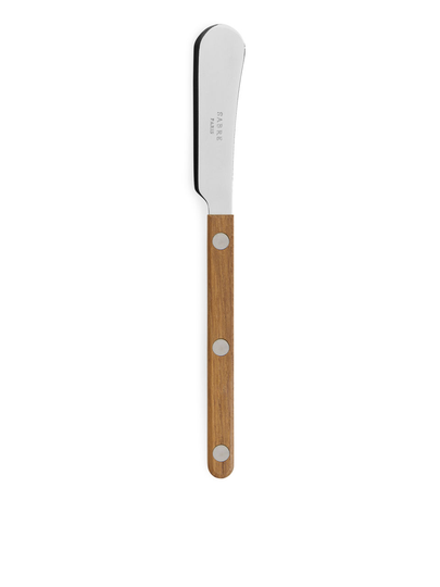 Sabre Paris Teak Butter Spreader - Orange