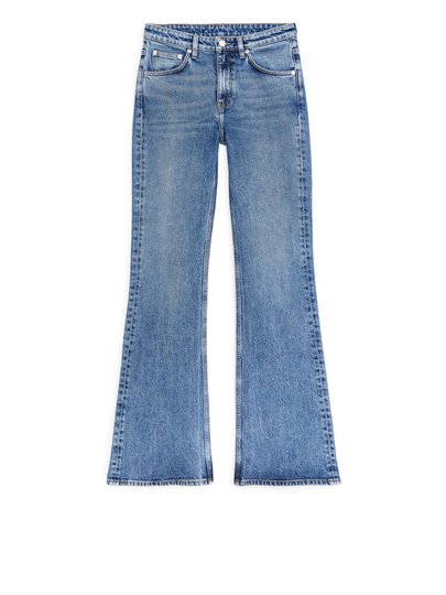 FLARED Stretch Jeans - Blue