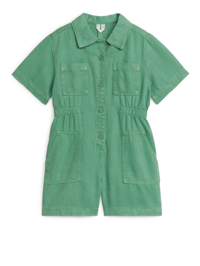 Lyocell Jumpsuit - Green