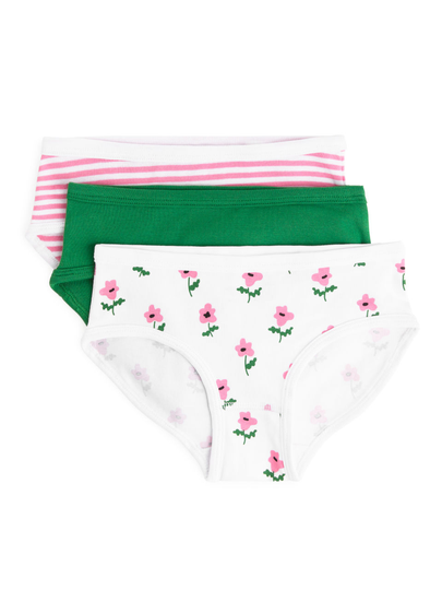 Cotton Jersey Briefs - Pink