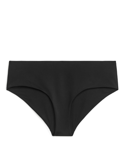 Low Waist Bikini Hipsters - Black