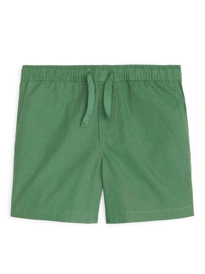Poplin Shorts - Green