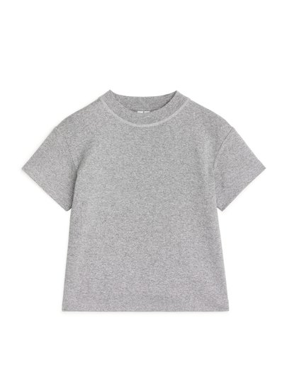 Glittery T-Shirt - Grey