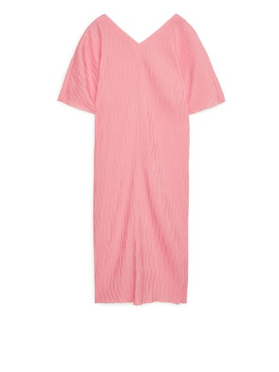 Pleated Dress - Pink