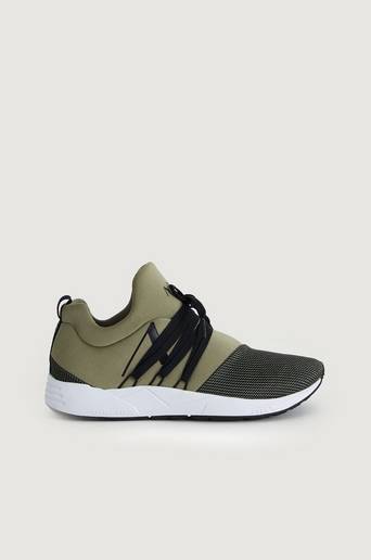 ARKK Copenhagen Raven Mesh PET S-E15 Dusty Army Black - Men Grön