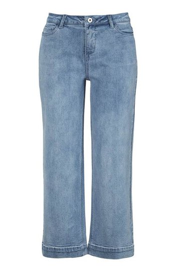Cellbes Stretchiga jeans i ankelmodell Ljusblå Denim