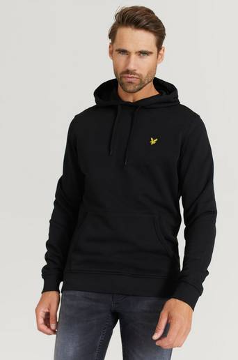 Lyle & Scott Hoodie Pullover Hoodie Svart