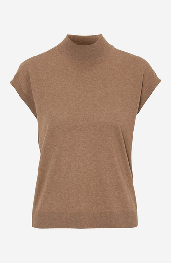 Finstickad slipover i mjuk kashmirmix Anva knit