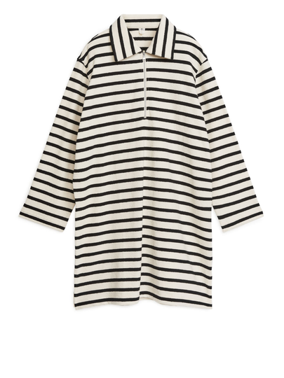Short Polo Dress - White