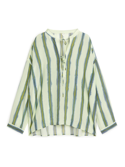 Print Blouse - Green