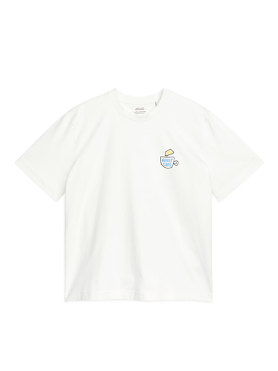 ARKET CAFÉ T-Shirt - White
