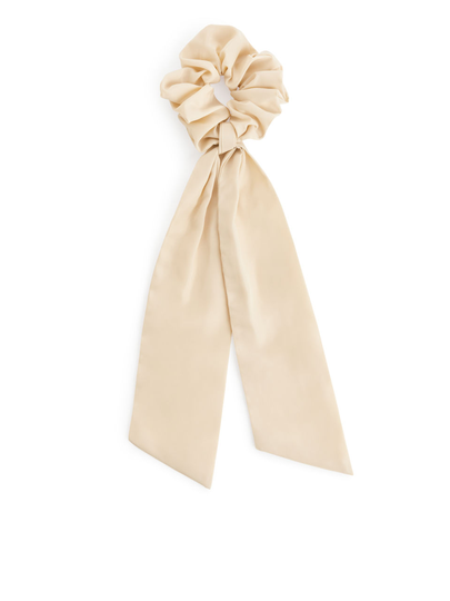 Bow Scrunchie - Yellow