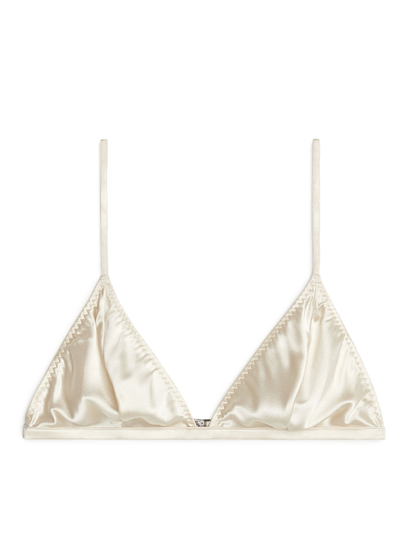 Silk Soft Bra - Beige