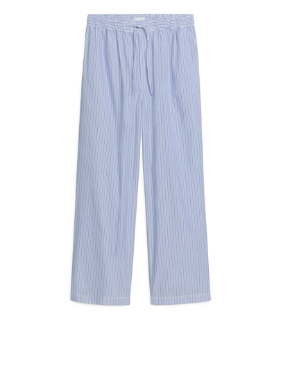 Cotton Pyjama Trousers - Blue