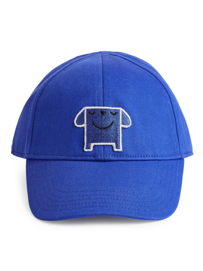 Embroidered Twill Cap - Blue