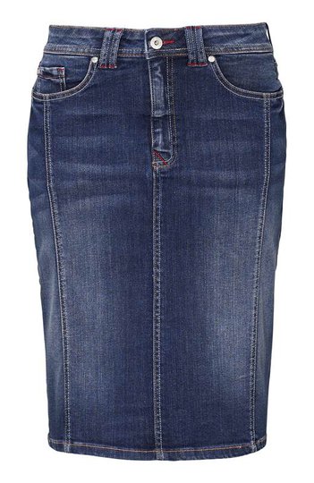 Cellbes Jeanskjol Blå Denim