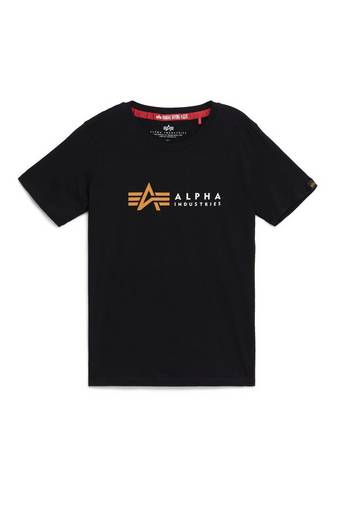 Alpha Industries T-Shirt Alpha Label T Kids/Teens Svart