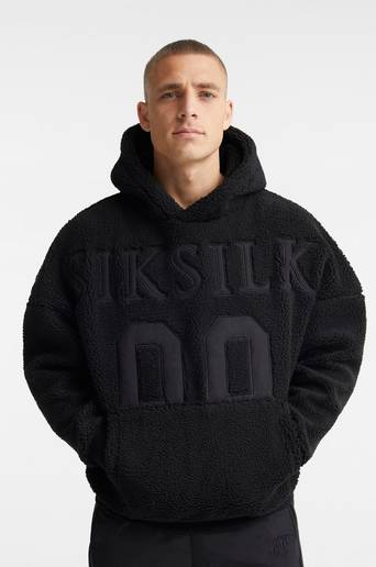 SIKSILK Hoodie Borg Hoodie Svart