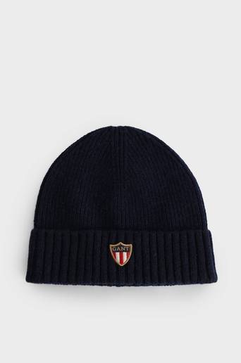 Gant Mössa D1. Gant Banner Shield Beanie Blå