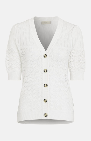 Spetsstickad cardigan Nell