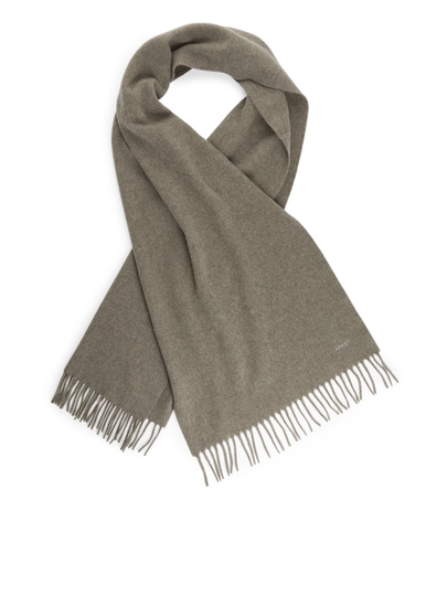 Wool Scarf - Beige