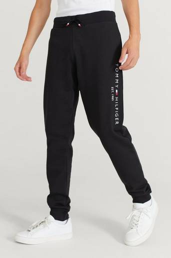 Tommy Hilfiger Sweatpants Essential Sweatpants Svart