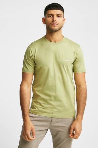 Calvin Klein T-Shirt Cotton Chest Logo T-shirt Grön