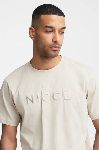 Nicce T-Shirt Mercury T-Shirt Natur