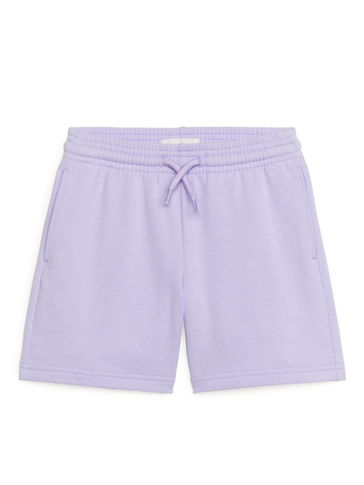 French Terry Shorts - Purple