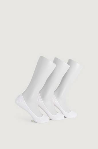 Polo Ralph Lauren 3-Pack Strumpor No Show Liner Vit