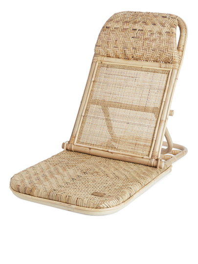 The Straw Picnic Chair - Beige