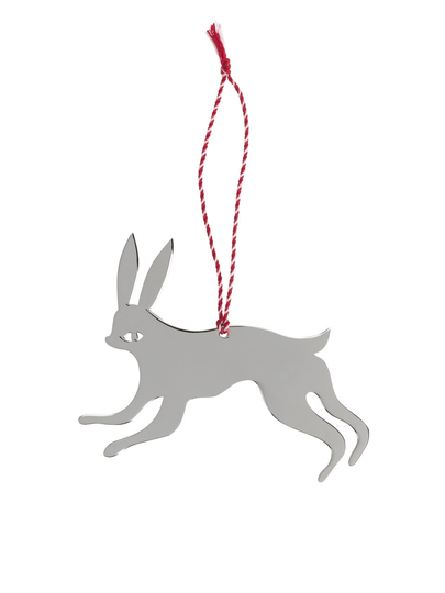Metal Ornament 10 cm - Silver