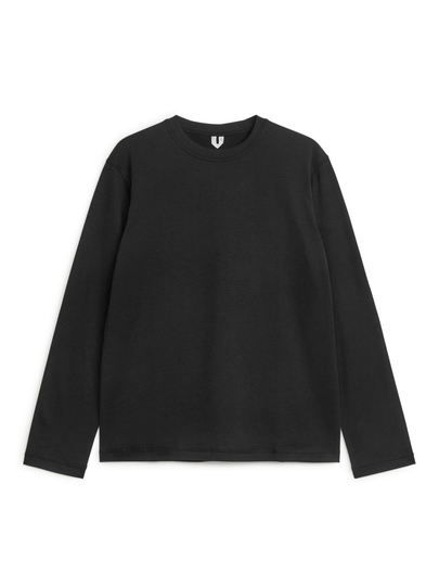 Active Long-Sleeved Top - Black
