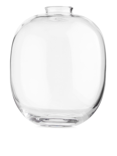 Delicate Glass Vase 12 cm - White
