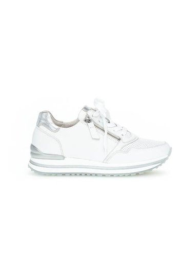 Gabor Sneakers i skinn Vit