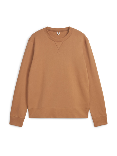 French Terry Sweatshirt - Orange