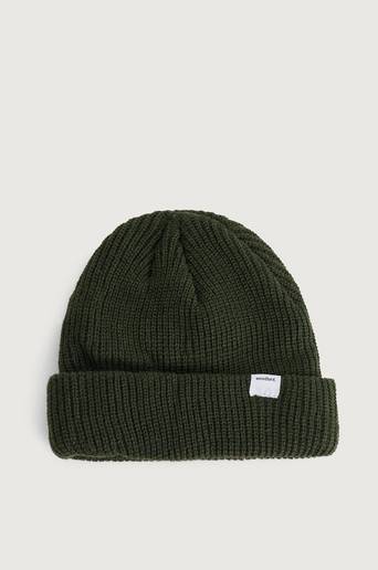 Woodbird Mössa Beanie Sport Grön