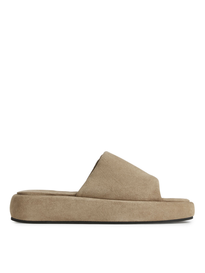 Flatform Slides - Beige