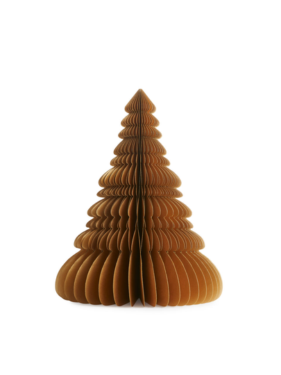 Honeycomb Table Decoration 45 cm - Brown
