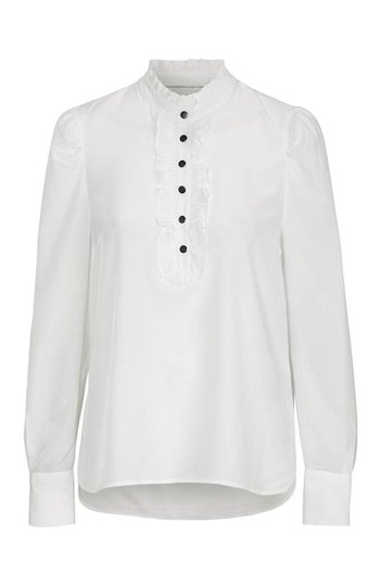 Freequent Blus April Offwhite
