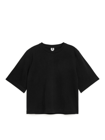 Heavyweight Boxy T-Shirt - Black
