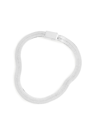 Silver-Plated Chain Bracelet - Silver