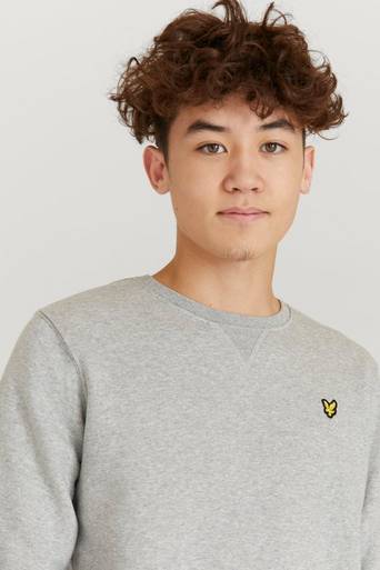 Lyle & Scott Sweatshirt Classic Crew Neck Fleece Grå