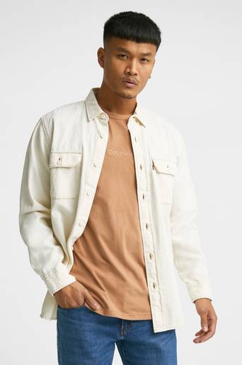 Levi's Skjorta Classic Worker Albany Picante Natur