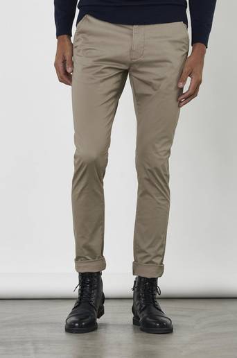 Dr.Denim Chinos Heywood Chino Brun