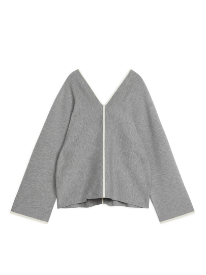 Wool Pullover - Grey