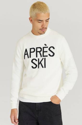 Studio Total Stickad tröja Après Ski Knit Vit